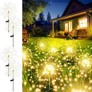 Axyaa Solar Firework Fairy Lights for Outdoor Garden Decor
