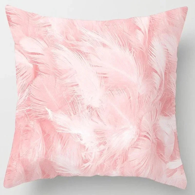 Soft Peachskin Pillow Case in Modern Pink, Axyaa Branded Cushion Cover for Home Decor