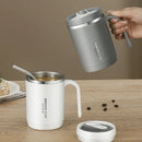 Axyaa Grey Creative Coffee Cup Large Capacity Portable Drinking Mug