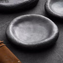 Axyaa Ceramic Steak Plate | Stylish Dessert Sushi Pasta Serving Plate for Restaurant