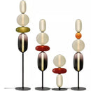 Axyaa Nordic Glass Table Lamp - LED Decor Lighting for Home and Exhibition