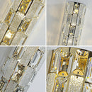 Axyaa Crystal Wall Lamp: Elegant LED Lighting for Luxury Living Room, Bedroom, Dining Room