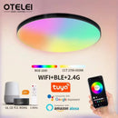 Axyaa Smart RGB WiFi Ceiling Light with Voice Control for Bedroom Decoration