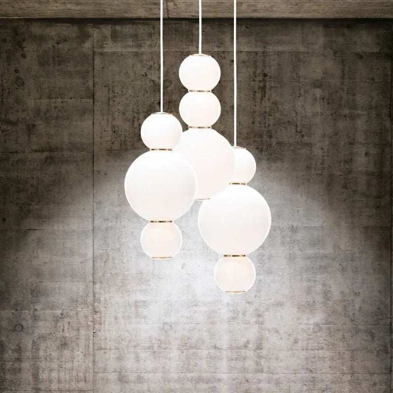 Nordic Spiral Ball Pendant Lamp by Axyaa: Modern LED Lighting for Home Decor