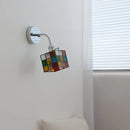 Axyaa Colorful Glass LED Wall Light for Living Room Kitchen Bedside Wall Lamp
