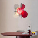 Axyaa Colourful Block Acrylic Chandelier for Living Room and Bedroom