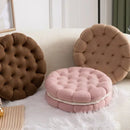 Axyaa Sandwich Biscuit Sofa Cushion: Soft & Comfortable Living Room Throw Pillow & Back Cushions