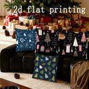 Christmas Tree & Gift Pattern Pillow Covers by Axyaa - Perfect for Sofa, Bedroom, Car