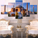 Axyaa Hagia Sophia Istanbul Architecture Canvas Wall Art Poster Set