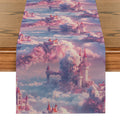 Axyaa Cloud Castle Table Runner - Kitchen & Party Dresser Decor