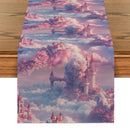 Axyaa Cloud Castle Table Runner - Kitchen & Party Dresser Decor