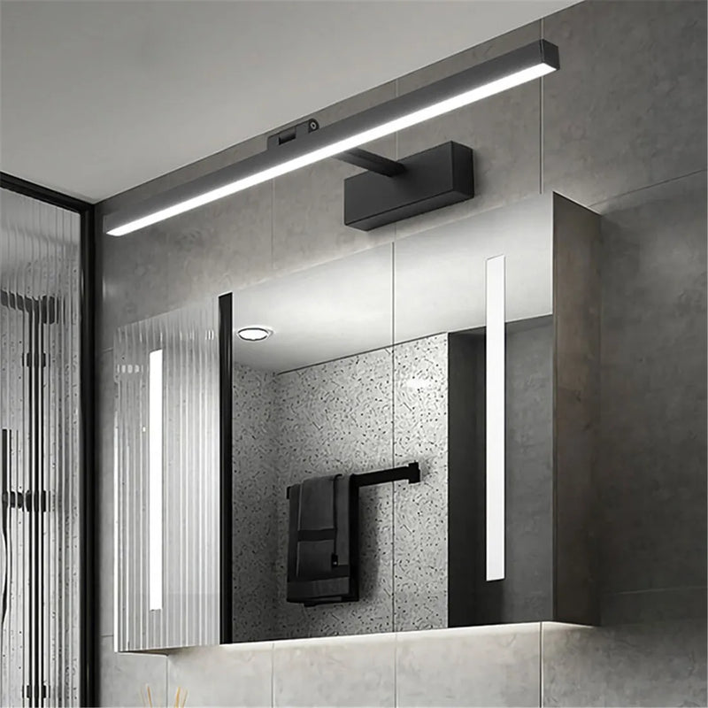 Axyaa Stainless Steel LED Mirror Light for Home Club KTV Bathroom