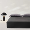 Axyaa Mulberry Silk Fitted Bed Sheet 140/160x200 - Premium Smooth Mattress Cover