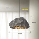 Axyaa Irregular Resin LED Chandelier for Modern Home Decor
