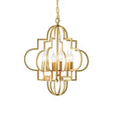 Axyaa Vintage Country Chandelier: Elegant Lighting Fixture for Living & Dining Room