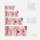 Axyaa Abstract Pink Floral Oil Painting Prints, Modern Wall Art Set