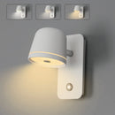 Axyaa Dimmable LED Wall Sconce with 3-CCT Rotation, On/Off Switch & Adjustable Brightness
