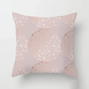 Axyaa Pink Geometric Print Decor Pillow Cover for Modern Luxury Home