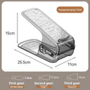 Axyaa Double-layer Shoe Rack Organizer Cabinet - Adjustable Closet Storage Rack