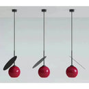 Axyaa Red Cherryt Hanging Light: Stylish Italian Designer Pendant Lamp for Bedside, Bar, Coffee Shop
