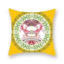 Axyaa Bohemian Mandala Print Pillow Cover 45x45cm