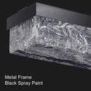 Axyaa Luxury LED Resin Pendant Light for Dining Room, Living Room, Bedroom