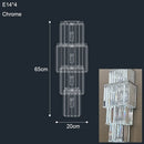 Axyaa Crystal Wall Lamp - LED Lighting for Luxurious Spaces