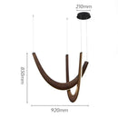 Axyaa Modern LED Pendant Lights for Living Room and Dining Room