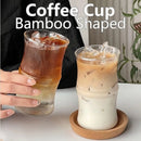 Axyaa Bamboo Glass: Large Capacity Drinking Cup for Coffee, Tea, Juice, Beer
