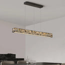 Axyaa Crystal Chandelier Pendant Light for Living Room and Bedroom