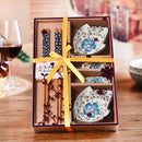 Axyaa Ceramic Sushi Plate Set of 6