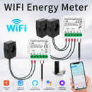 Axyaa Smart Energy Meter 1-2CH 80A Power Monitor Electricity Statistics Control