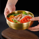 Axyaa Double Layer Stainless Steel Seasoning Bowl - Food Tableware