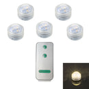 Axyaa Submersible LED Light Remote Pond Waterproof Pool Lamp for Vases Fish Tanks