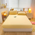 Axyaa Soft Cotton Mattress Cover for Single/Double/King/Queen Bed