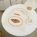 Axyaa Nordic Leather Dinner Mats Heat Insulation Home Decoration Table Placemat