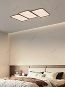 Axyaa Walnut LED Ceiling Lamp: Modern, Simple, Creative Design for Living Room, Bedroom