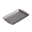 Axyaa Stainless Steel Rectangular Plate for Steak & Snacks-Kitchen Accessory