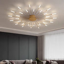Axyaa Nordic LED Ceiling Lamp Modern Living Room Chandelier Bedroom Dining Lights