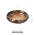 Axyaa 6inch Ceramic Plate Korean Kimchi Salad Dish Single Plate Bowl