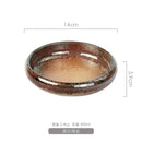 Axyaa 6inch Ceramic Plate Korean Kimchi Salad Dish Single Plate Bowl