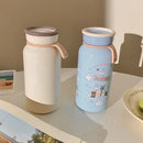 Axyaa Kawaii Puppy Stainless Steel Thermos Water Bottle for Girls