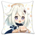 Genshin Impact Anime Cushion Cover Pillow Case for Home Decor by Axyaa