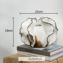 Axyaa Butterfly Wings Ceramic Vase Desk Decoration Modern Decor Artificial Flowers
