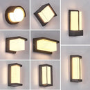 Axyaa LED Warm Light Wall Lamp Indoor Outdoor Waterproof Lighting Fixture