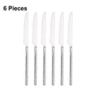 Axyaa Stainless Steel Cutlery Set with Mirror Hammer Pattern Handle