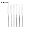 Axyaa Stainless Steel Cutlery Set with Hammer Pattern Handle