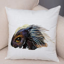 Axyaa Cute Animal Print Pillowcase for Home Sofa Bed Decor