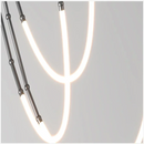 Axyaa Nordic Modern Art Line LED Pendant Light for Home Decoration.