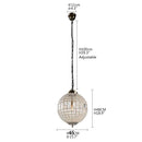 Axyaa Retro Royal Empire Crystal Pendant Chandelier